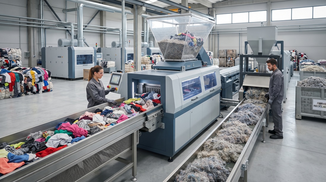 Reciclaje textil de ropa de Montgat
